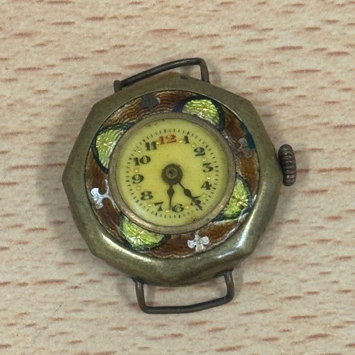 Orologio stile trincea lunetta