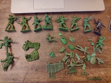 LOTTO MISTO SOLDATINI  1/32  ATLANTIC SAN MARCO ALPINI BERSAGLIERI ECC VINTAGE