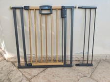 Cancelletto sicurezza scale Geuther Easylock Wood Plus + estensioni - come nuovo