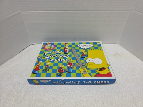 Set scacchi simpson - 3d,