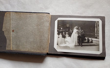 Affascinate album fotografico di un matrimonio borghese a Roma - 1930