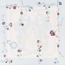 Foulard Hermes Brides Fleuries