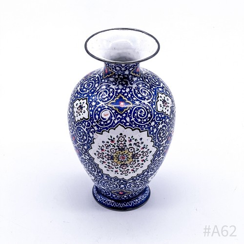 Vaso vintage metallo - in,
