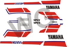 Kit decalcomanie Yamaha RD Lc2