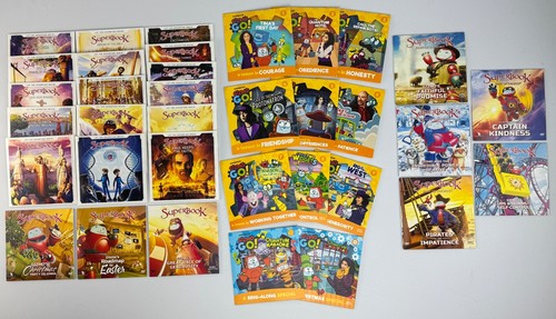 Lot cbn superbook - superbook, dvds