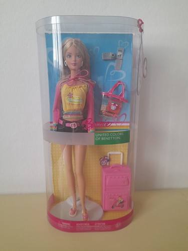 Barbie united colors benetton - barbie,
