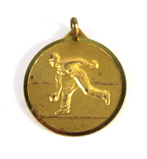 Medaglia Bocce Vintage 75