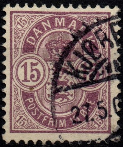 Danimarca 1902 usato 15 øre - 1902,