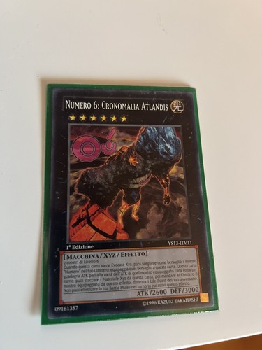 Numero cronomalia atlandis - numero, 6