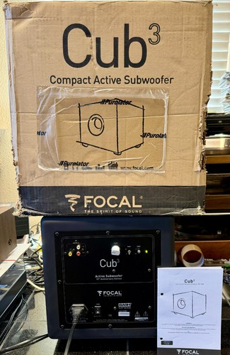Focal audio cub3 active - audio,