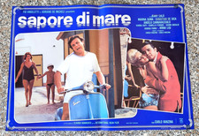 SAPORE DI MARE Vanzina DE SICA, CALA' RARA FOTOBUSTA ORIGINALE VESPA MOTO - B