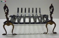 Coppia di Alari in Ottone per