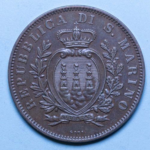 San marino centesimi 1894 - marino, 10