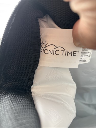 Borsa tempo picnic nero - tempo, vino