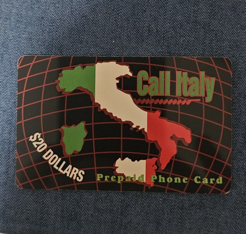 Scheda telefonica - 🇮🇹scheda,