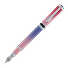 Penna stilografica Monteverde Innova Ombre Fusion con motivo charm pennino medio nuova!