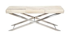 Panca in pelle bovina Everly