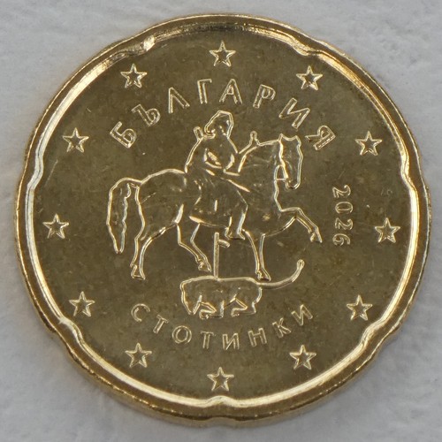 Cent moneta corso bulgaria - 20,