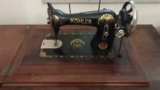 macchina da cucire usata d'epoca kohler di antiquariato 