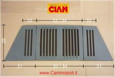 Griglia ghisa clam ricambio - in,