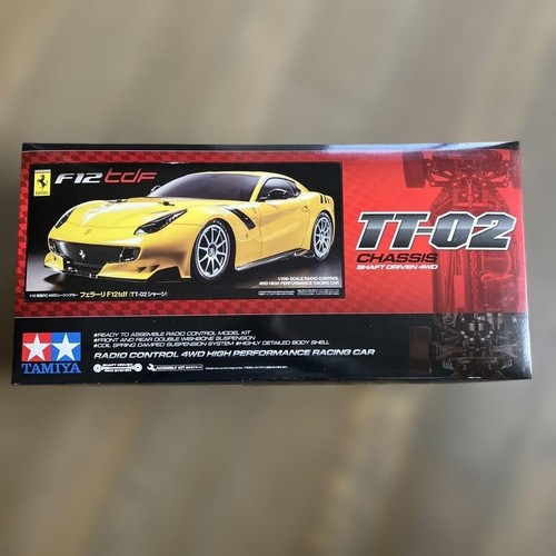 Tamiya ferrari f12tdf - tt-02,