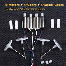 Per Syma X5SC X5SW X5HC X5HW RC pezzi pronti motore + ingranaggio set 2 motori CW