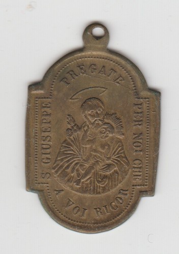 San giuseppe vecchia medaglia - giuseppe,