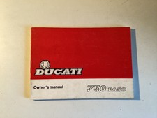 Ducati manuale istruzioni 750