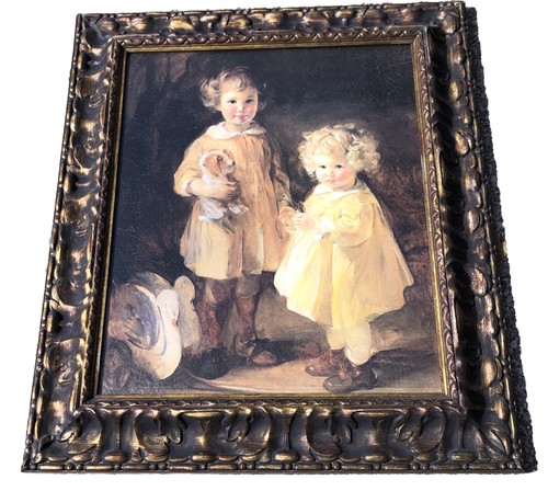 Grande ritratto vintage - , di
