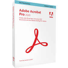Adobe Acrobat Pro 2020 |