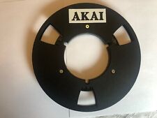 COPPIA BOBINE ALLUMINIO AKAI  DA 18 CM  -1/4- ATTACCO NAB -VUOTE