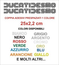 Kit adesivi DUCATI DESMO 30 cm