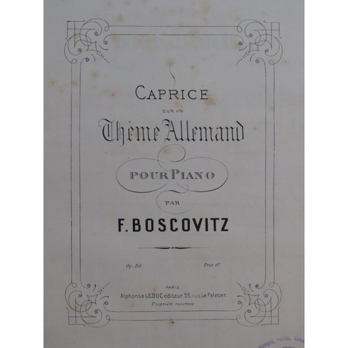 Boscovitz frédéric caprice - frédéric,