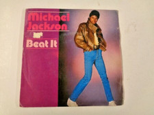 MICHAEL JACKSON Beat it  45 giri EPC A 3184
