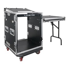 Sound Town 14U PA DJ Rack Road