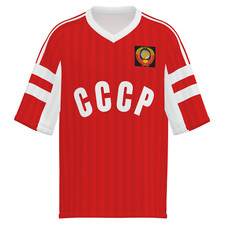 URSS - CCCP Unione Sovietica maglia calcio retro jersey, 1991 home football shirt