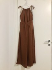 Tuta donna jumpsuit pantalone con tasche, Zara marrone Tg.S