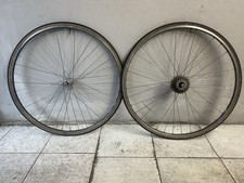 Ruote Complete CAMPAGNOLO  C Record Cerchi Nisi Pacco Pignoni Regina 7 Velocità