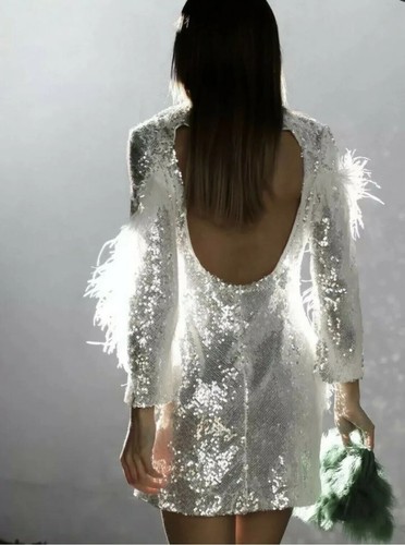 Zara nuovo abito bianco corto - zara,
