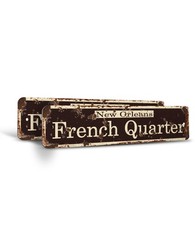 FRENCH QUARTER cartello