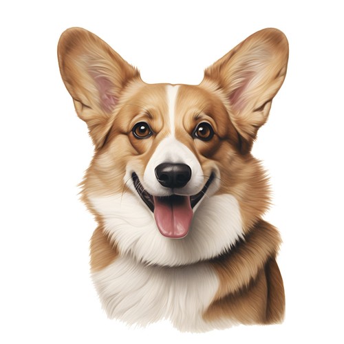 Adesivi corgi auto - 2,