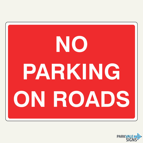 Cartello parking roads - parking,