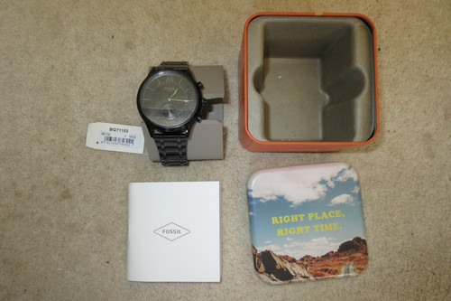 Orologio fossil fenmore - fenmore, nero