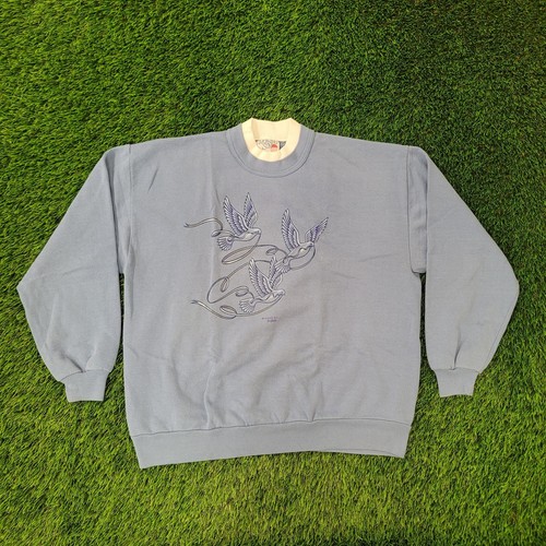 Felpa vintage tre colombe