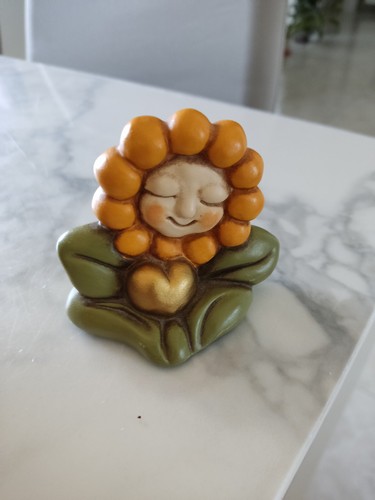 Girasole cuore dorato thun - cuore,