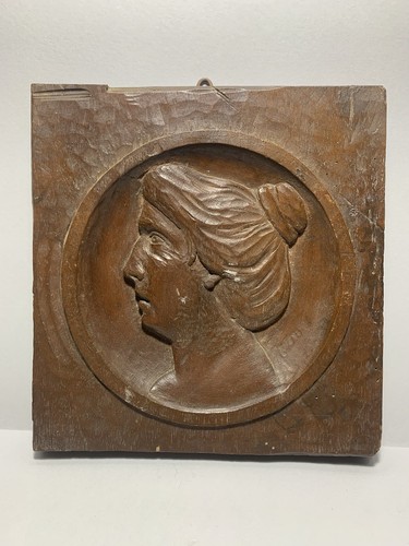 Antico bassorilievo legno - su,