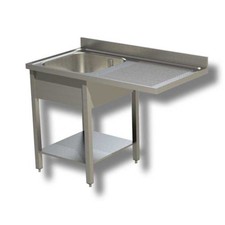 Lavello 120x60x85 acciaio inox