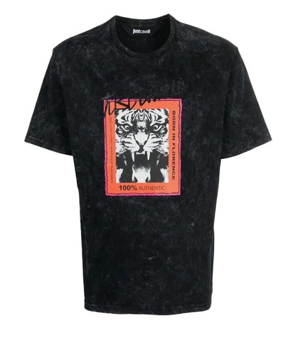 Shirt uomo nero just - uomo,