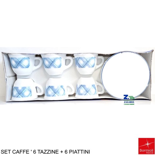 Set caffe atlantic bormioli 6 - bormioli,