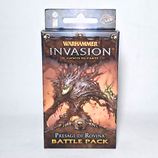 Warhammer Invasion Presagi Di Rovina Battle Pack New 